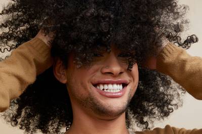 curly hair with shea butter