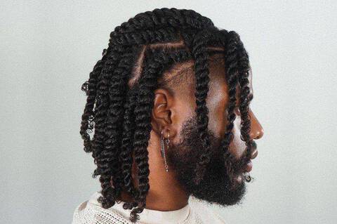 Easy method for Jumbo Twist, On short natural hair