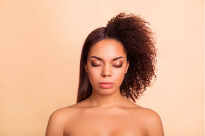 transition from curls to natural hair