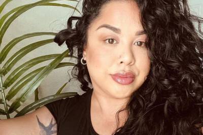 woman with 2b hair and hair care tips