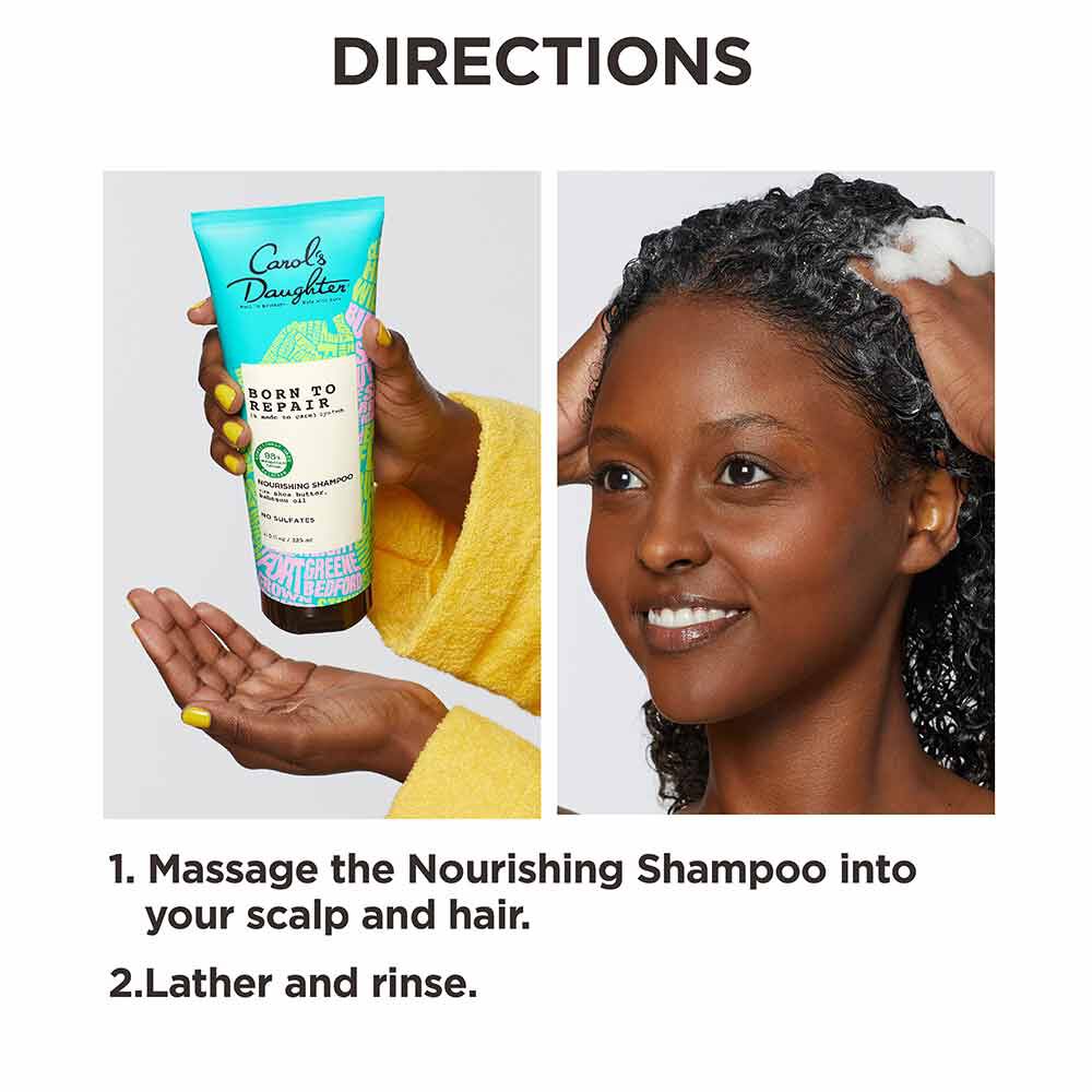 Carol's daughter deals shampoo