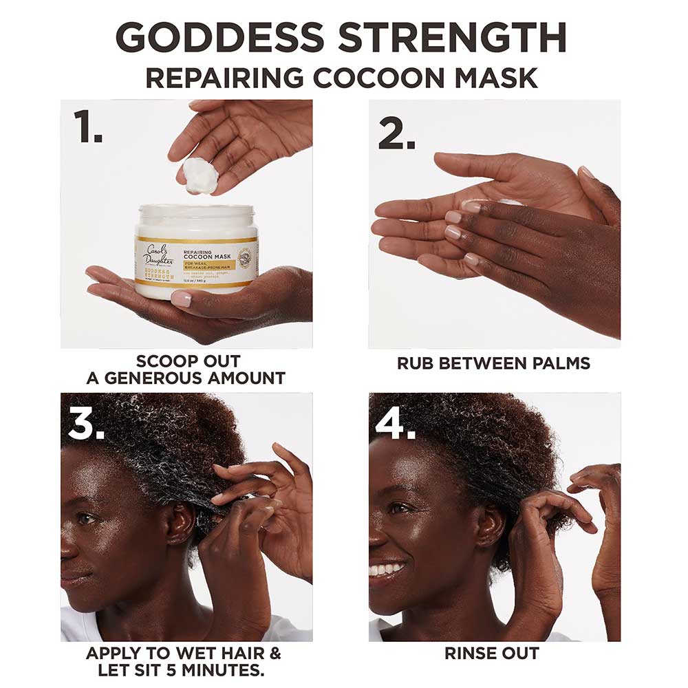 How to Use Goddess Strength Repairing Cocoon Mask