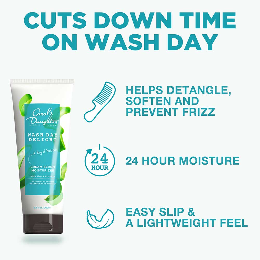 Wash Day Delight Cream Serum Hair Moisturizer Aloe